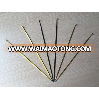 painted flat bicycle spokes made in tianjin for sale HX011